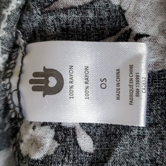 Spiritual Gangster Maya Kimono Cover Up Top Floral Tie Closure Woman's WOMEN'S - Picture 8 of 11